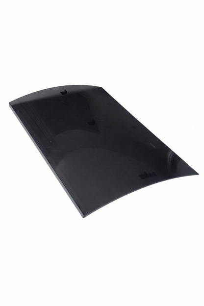 Relid Classic console lid glossy transparent finish angled view